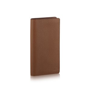 Brazza Wallet Monogram Macassar Canvas - Men - Small Leather Goods