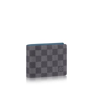 Louis Vuitton Replica Men's Double Card Holder M62170 Monogram Eclipse  Canvas - AAAReplica