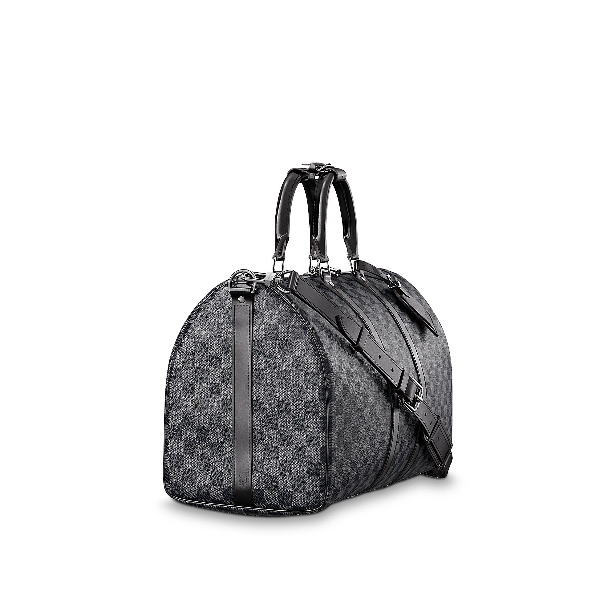 Louis Vuitton Keepall Bandoulière 45 Damier Graphite Canvas ○ Labellov ○  Buy and Sell Authentic Luxury