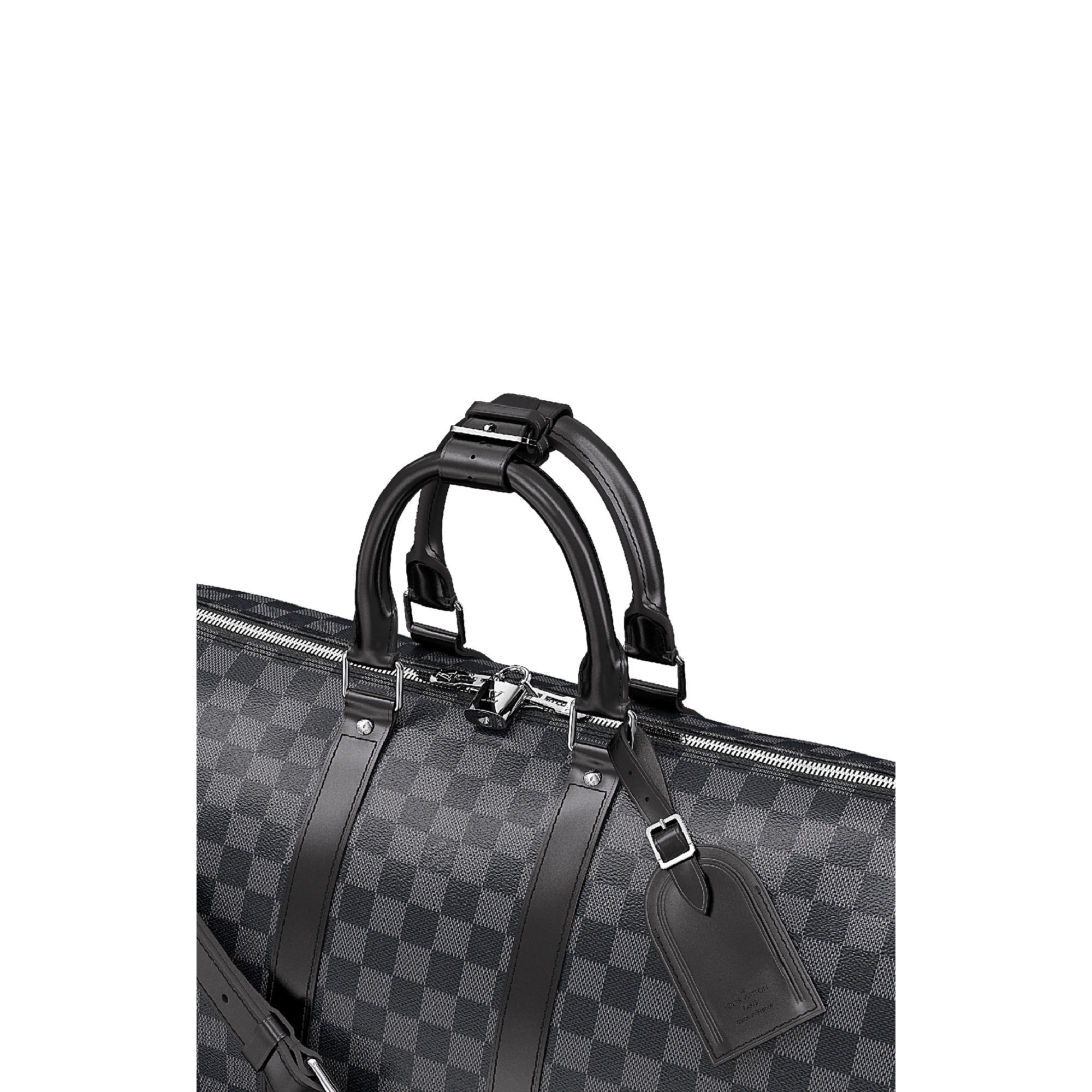 3D model Louis Vuitton Bag Keepall Bandouliere 45 Damier Azur Canvas VR /  AR / low-poly