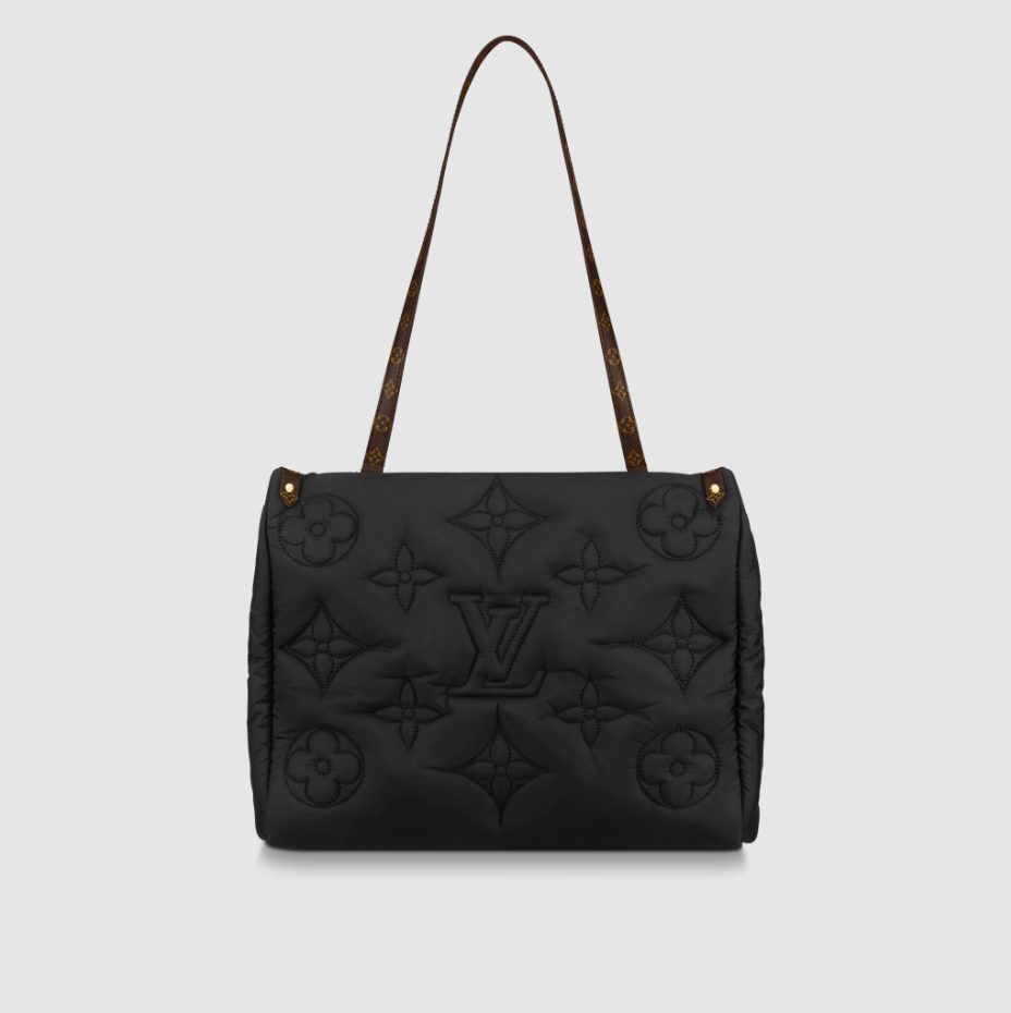 VERKAUFT - Louis Vuitton Onthego MM Pillow M21069 Tasche Shopper schwarz *  aktuell Oktober 2022 * NIE getragen mit Rechnung